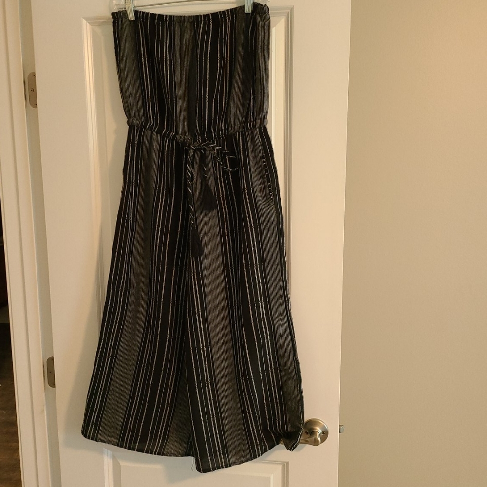Ladies jumpsuit black size M